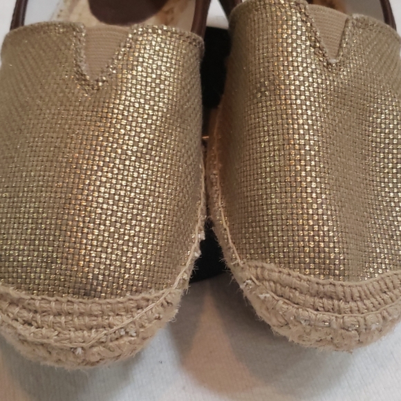 MICHAEL Michael Kors Espadrilles Gold with Brown L - Picture 3 of 8